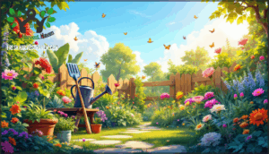 sustainable practices in organic gardening