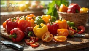 tasty uses for garden bell peppers