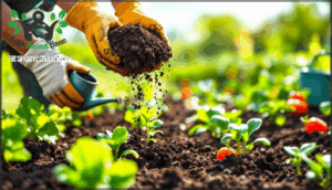 tilling, composting, and fertilization
