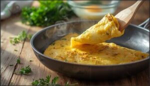 tips for achieving a fluffy, tender omelet