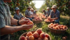 training harvest crews in gentle handling