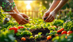 transplanting and maintaining your vegetable garden