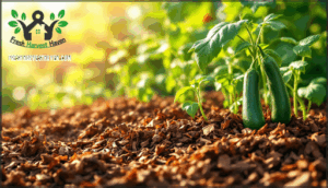 use mulching to retain moisture