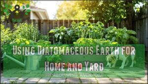 using diatomaceous earth for home and yard