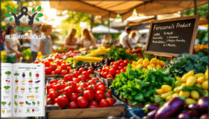 using seasonal food guides for planning