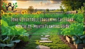 vegetable gardening calendar for zone 6