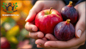 visual and tactile signs of ripeness