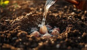 watering after planting