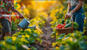 watering and harvesting tips