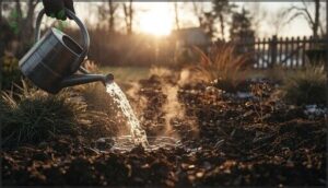 watering and moisture management