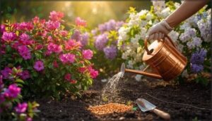 watering, fertilization, and maintenance