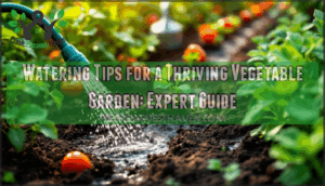 watering tips for a thriving vegetable garden