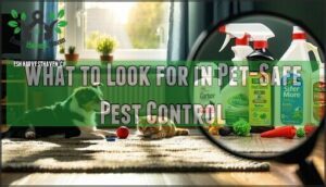 what to look for in pet-safe pest control
