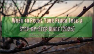 when to prune my peach tree