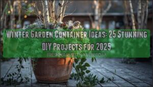 winter garden container ideas