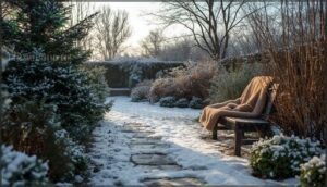 winter garden maintenance and upkeep