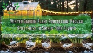 winter garden plant protection