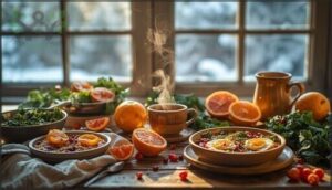 winter healthy breakfasts with seasonal flavors