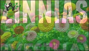 zinnias