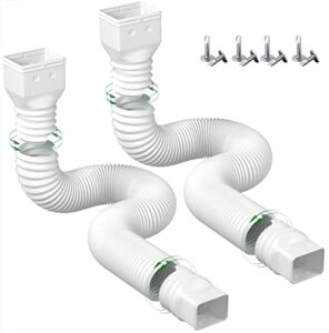 2 Pack Rain Gutter Downspout B0B7CZP7L9
