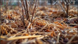 alternative insulation materials (leaves, straw)