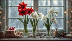 amaryllis and paperwhite narcissus amaryllis and paperwhite narcissus