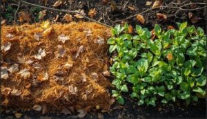 apply mulch and cover crops