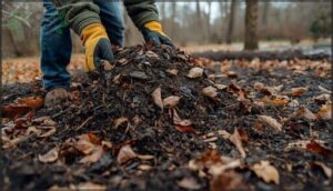 apply mulch to protect bare soil apply mulch to protect bare soil