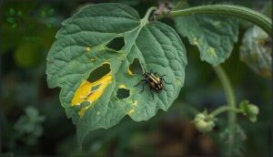 assessing cucumber beetle damage
