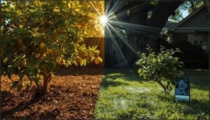 assessing sunlight and avoiding shaded areas assessing sunlight and avoiding shaded areas