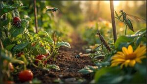 attracting beneficial insects for pest control