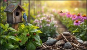 attracting beneficial wildlife and insects