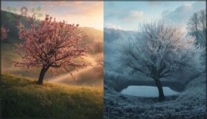 avoiding frost pockets and low-lying areas avoiding frost pockets and low-lying areas