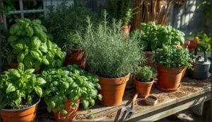 best herbs to grow in pots