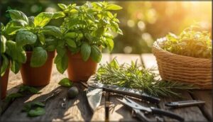 best practices and tools for herb pruning