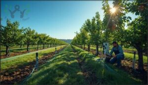 best practices for orchard irrigation management