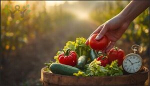 best time of day to harvest vegetables best time of day to harvest vegetables