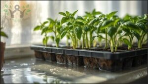 bottom watering and moisture control bottom watering and moisture control