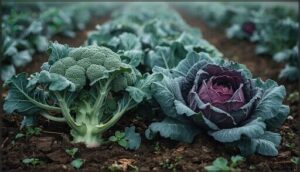 brassicas (broccoli, cabbage) brassicas (broccoli, cabbage)