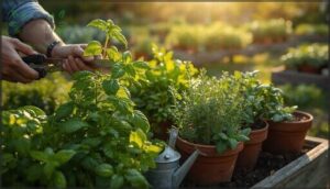 caring for and harvesting your herbs caring for and harvesting your herbs