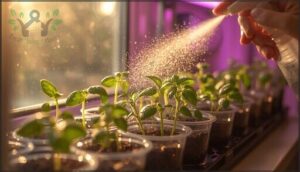 caring for herb seedlings and young plants caring for herb seedlings and young plants