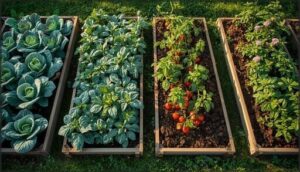 categorizing crops by family and nutrient needs