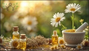 chamomile for anxiety and wound healing