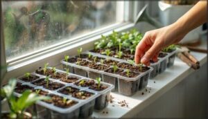 choosing containers and seed starting mix choosing containers and seed starting mix