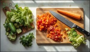 chopping and preparing fresh fillings chopping and preparing fresh fillings