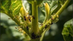 common signs of aphid damage common signs of aphid damage