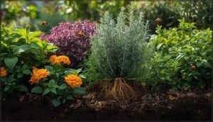 companion planting for healthier herbs