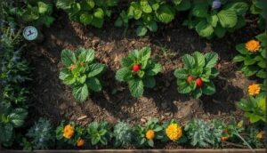 companion planting tips for strawberry gardens