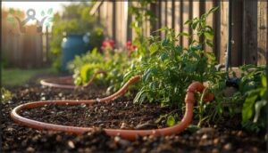 conserving water in the summer garden