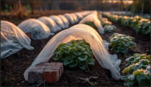 covering plants with row covers or blankets covering plants with row covers or blankets